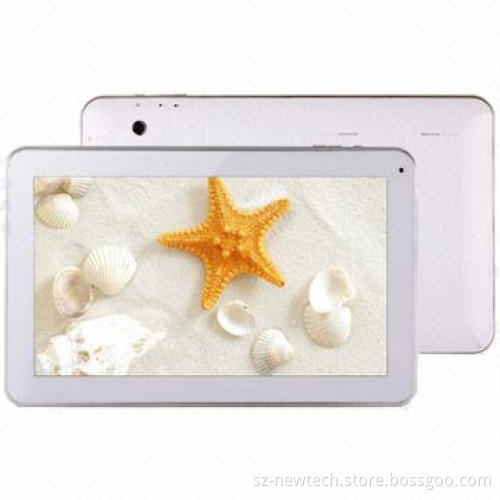 10-inch Android Tablet PC, A20 Dual-core, 1024x600p Touchscreen, 1/8GB, Wi-Fi, Dual Camera